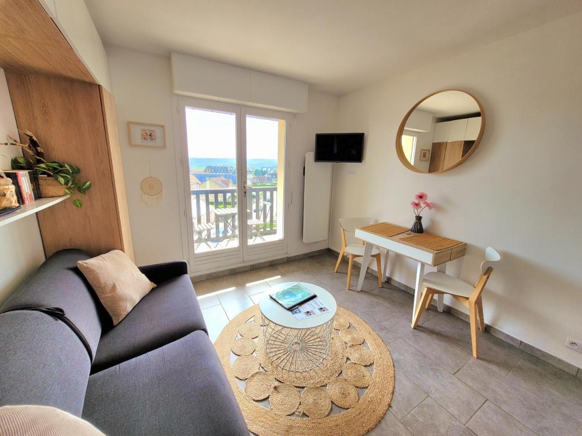 M2M Studio Magnifique Vue Mer - Avec Balcon - Les Pieds Dans L Eau! Blonville-sur-Mer Ngoại thất bức ảnh